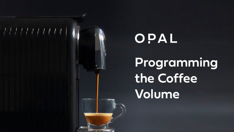 Programming Coffee Volume