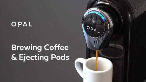 Brewing Coffee & Ejecting Pods